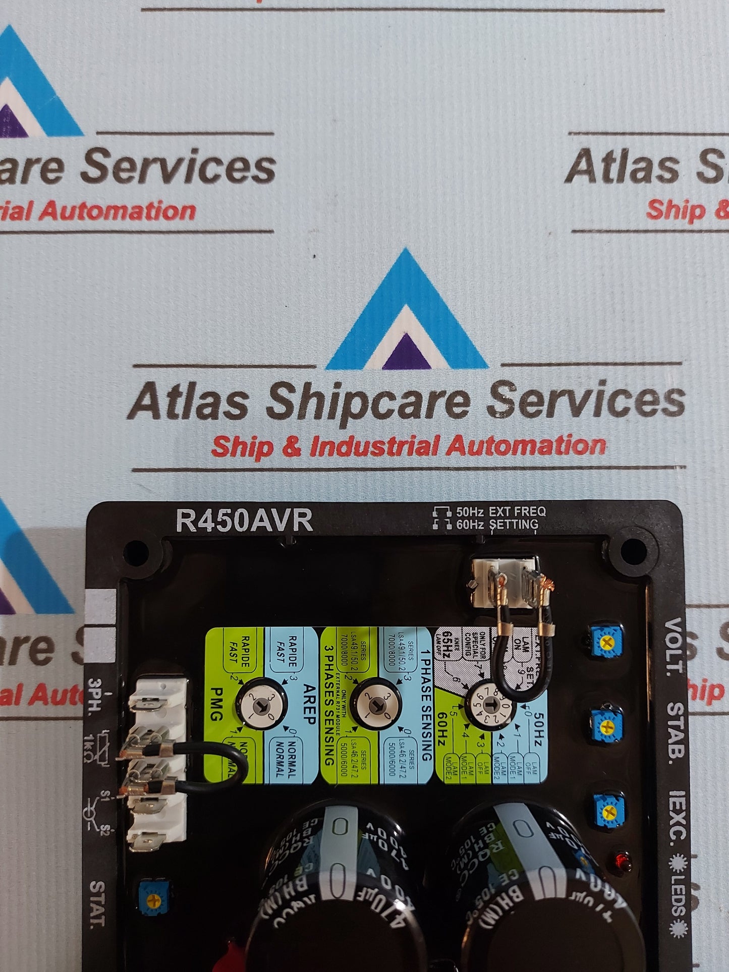 LEROY SOMER R450AVR AUTOMATIC VOLTAGE REGULATOR