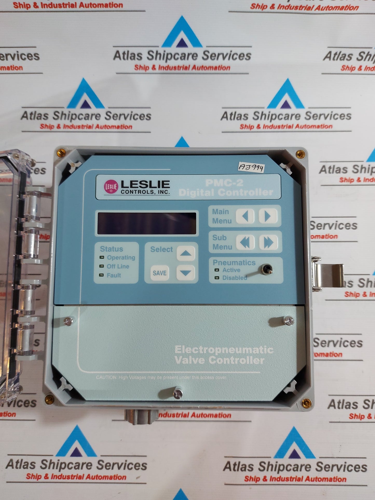 LESLIE PMC-2 DIGITAL CONTROL ELECTROPNEUMATIC VALVE CONTROLLER