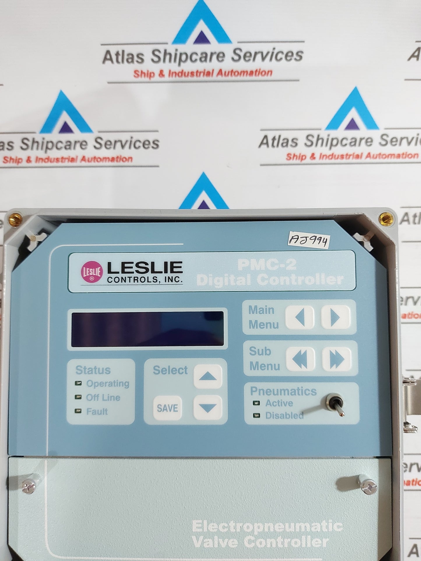 LESLIE PMC-2 DIGITAL CONTROL ELECTROPNEUMATIC VALVE CONTROLLER