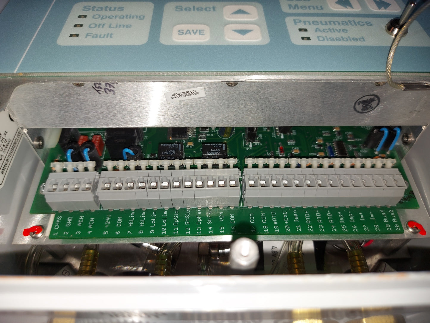 LESLIE PMC-2 DIGITAL CONTROL ELECTROPNEUMATIC VALVE CONTROLLER