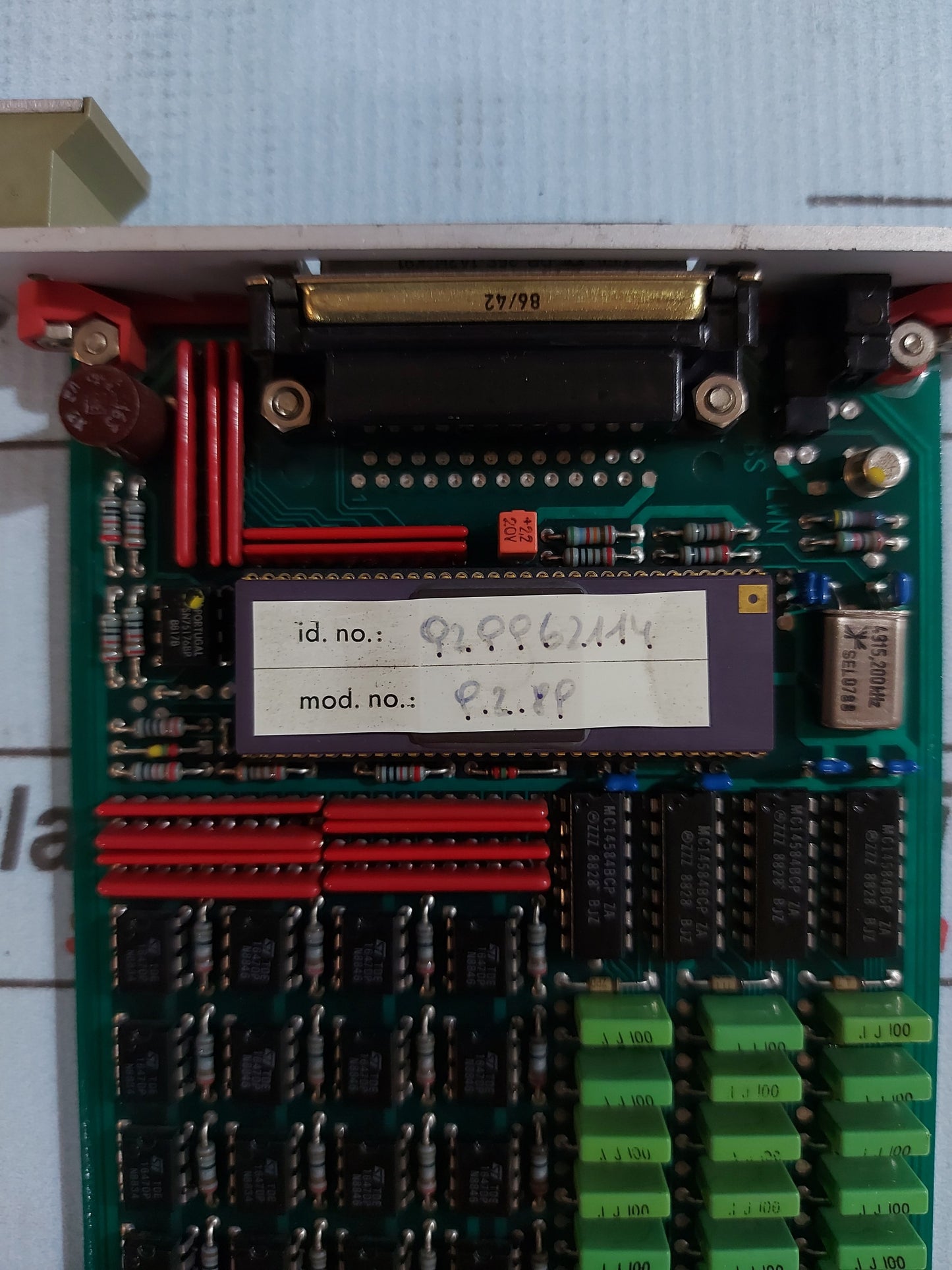 LIEBHERR 929962114 PCB CARD