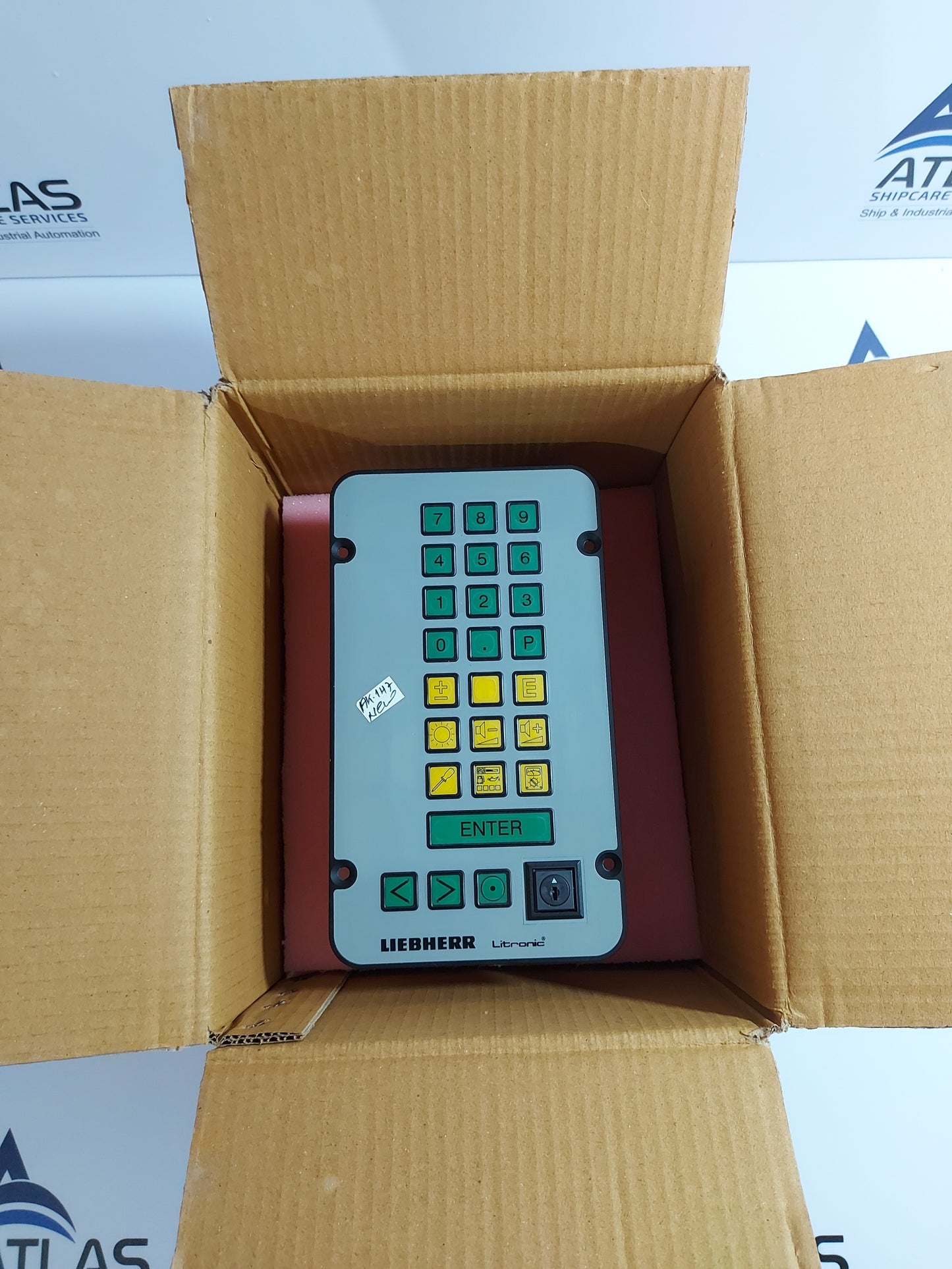 LIEBHERR LITRONIC 10020141 KEYBOARD LCD-MONITOR