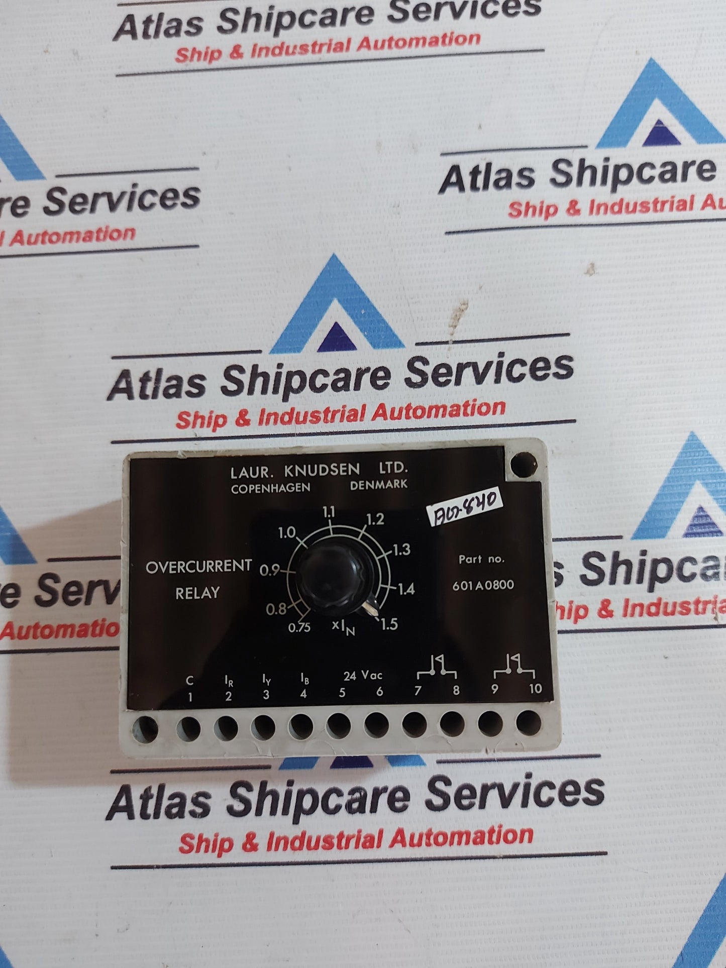 LK-NES 601A0800 OVERCURRENT RELAY