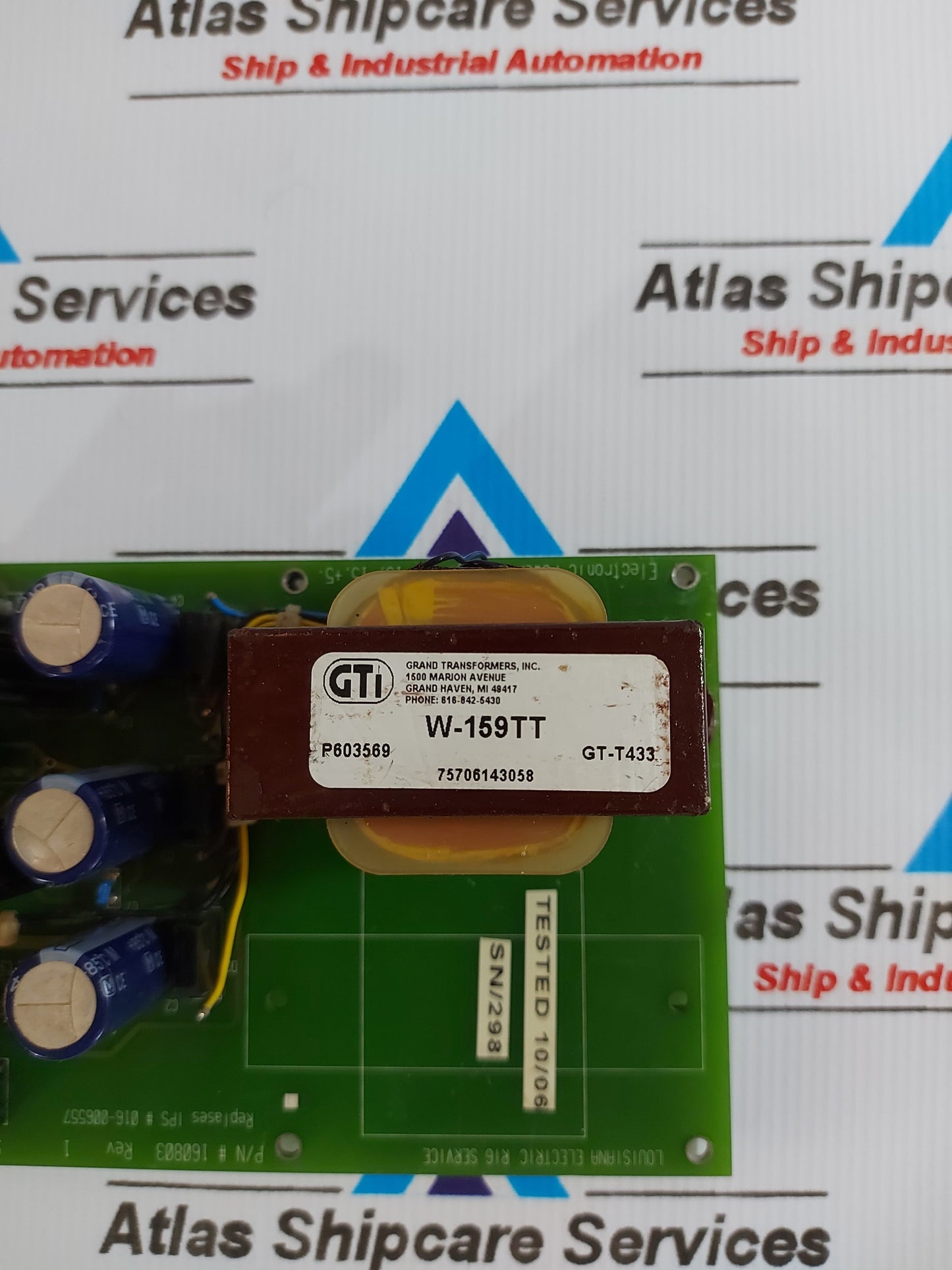 LOUISIANA ELECTRIC RIG SERVICE 160803 REV.1 PCB BOARD