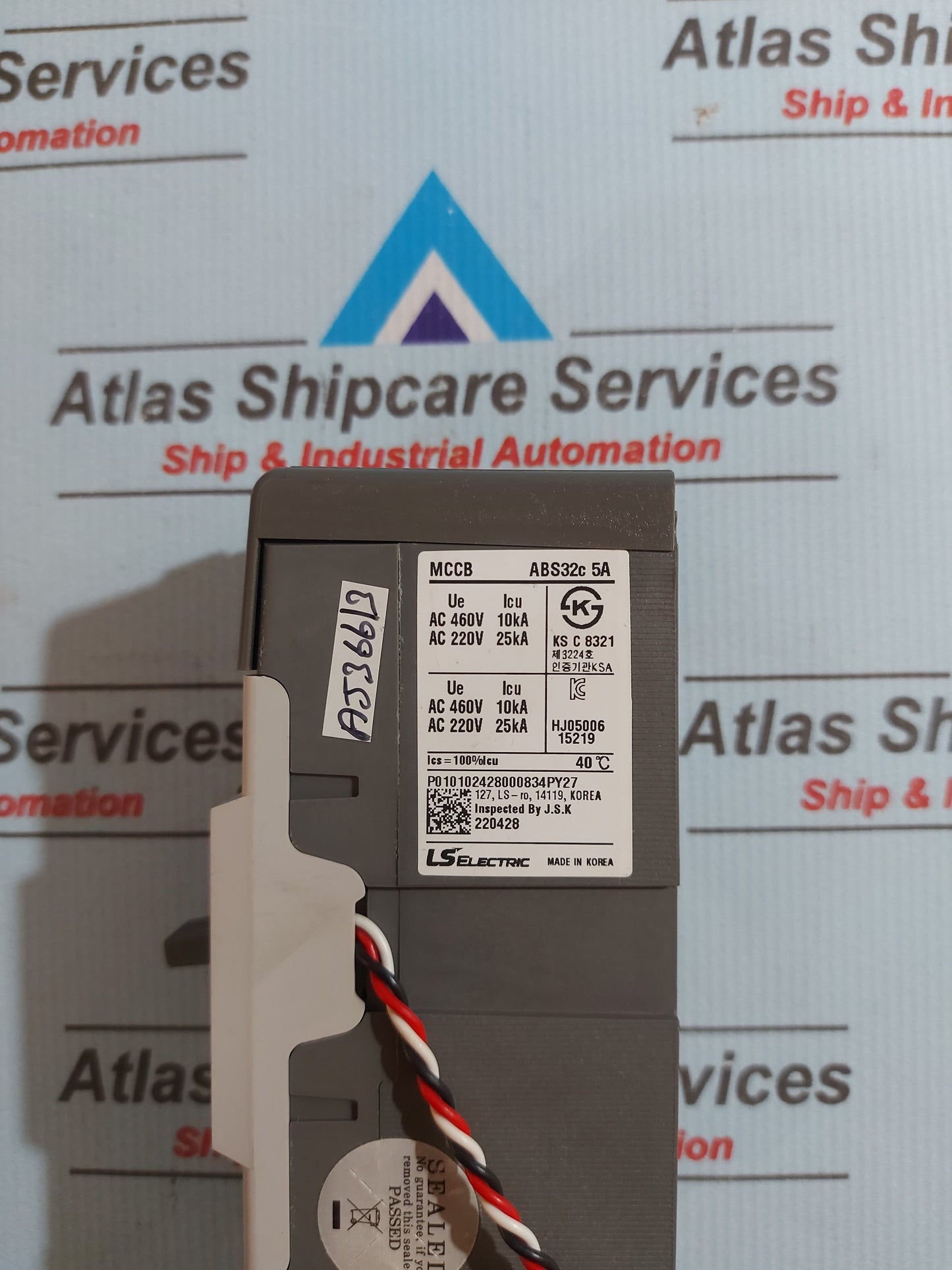 LS METASOL ABS 32c MCCB CIRCUIT BREAKER 30AF 2P 5A