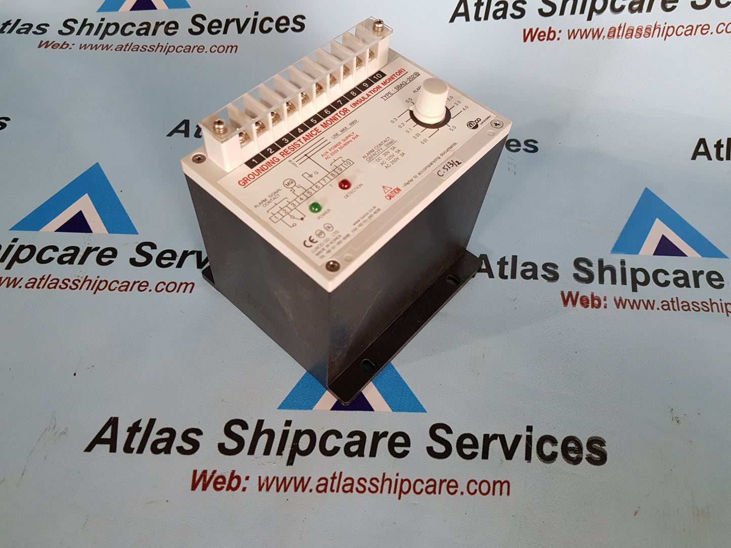 LUXCO SBAG-202 GROUNDING RESISTANCE INSULATION MONITOR