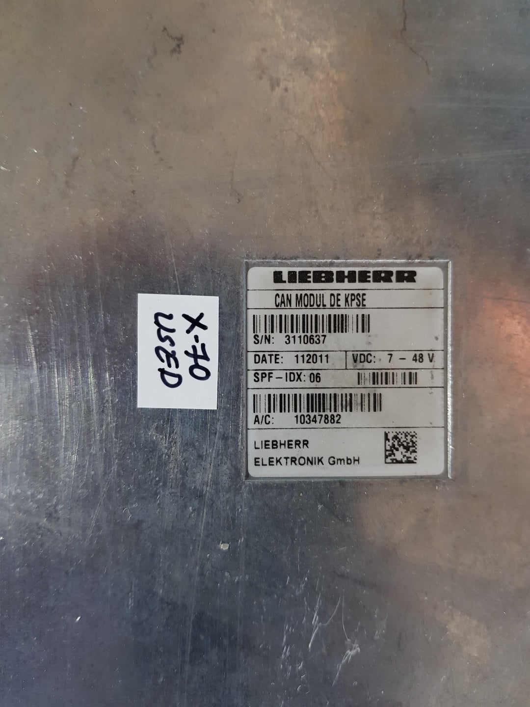 Liebherr 10351549 Can Module DE KPSE