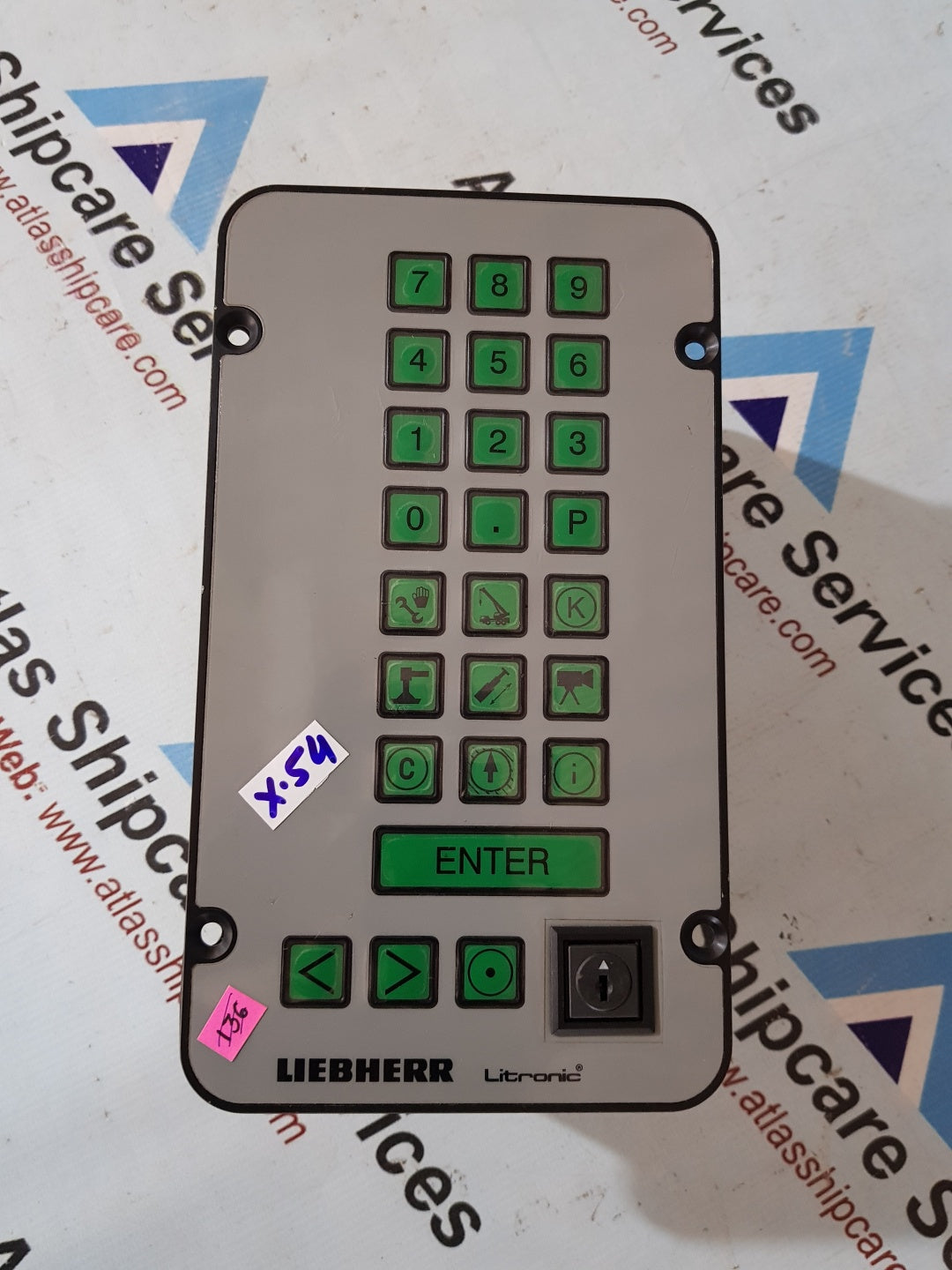 Liebherr 917781614 Keyboard Lcd Monitor CPL