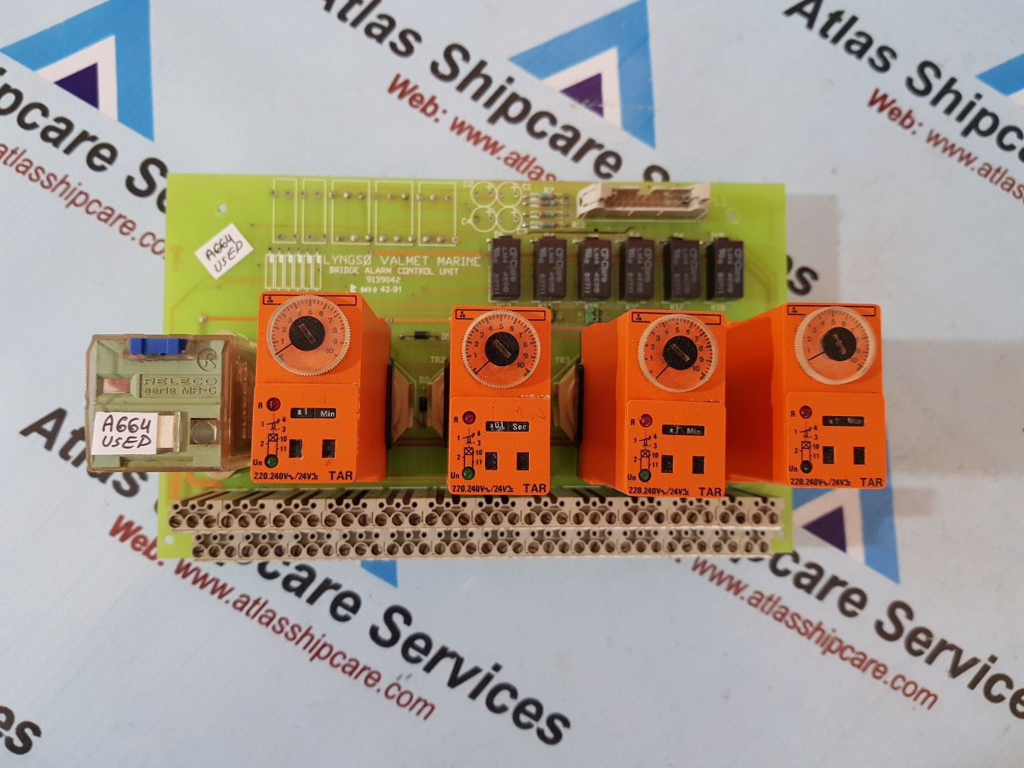Lyngso Valmet Marine 9139042 Bridge Alarm Control Unit