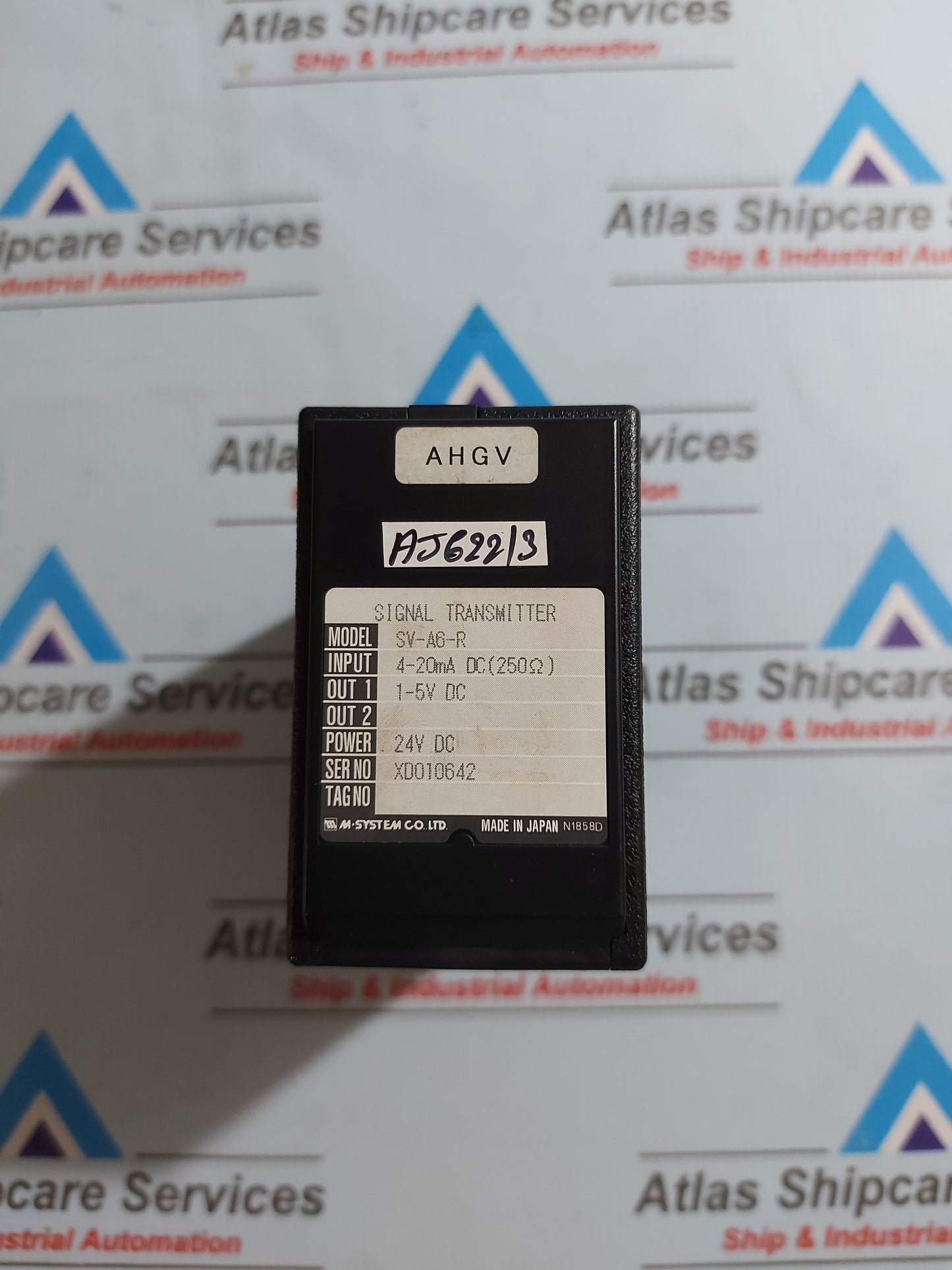 M-SYSTEM SV-A6-R SIGNAL TRANSMITTER 4-20mA DC