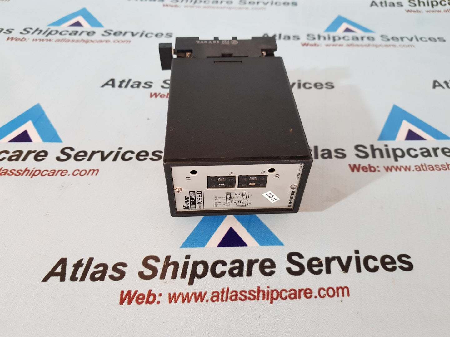 M-System KSED-A1-L3 K-Unit Limit Alarm