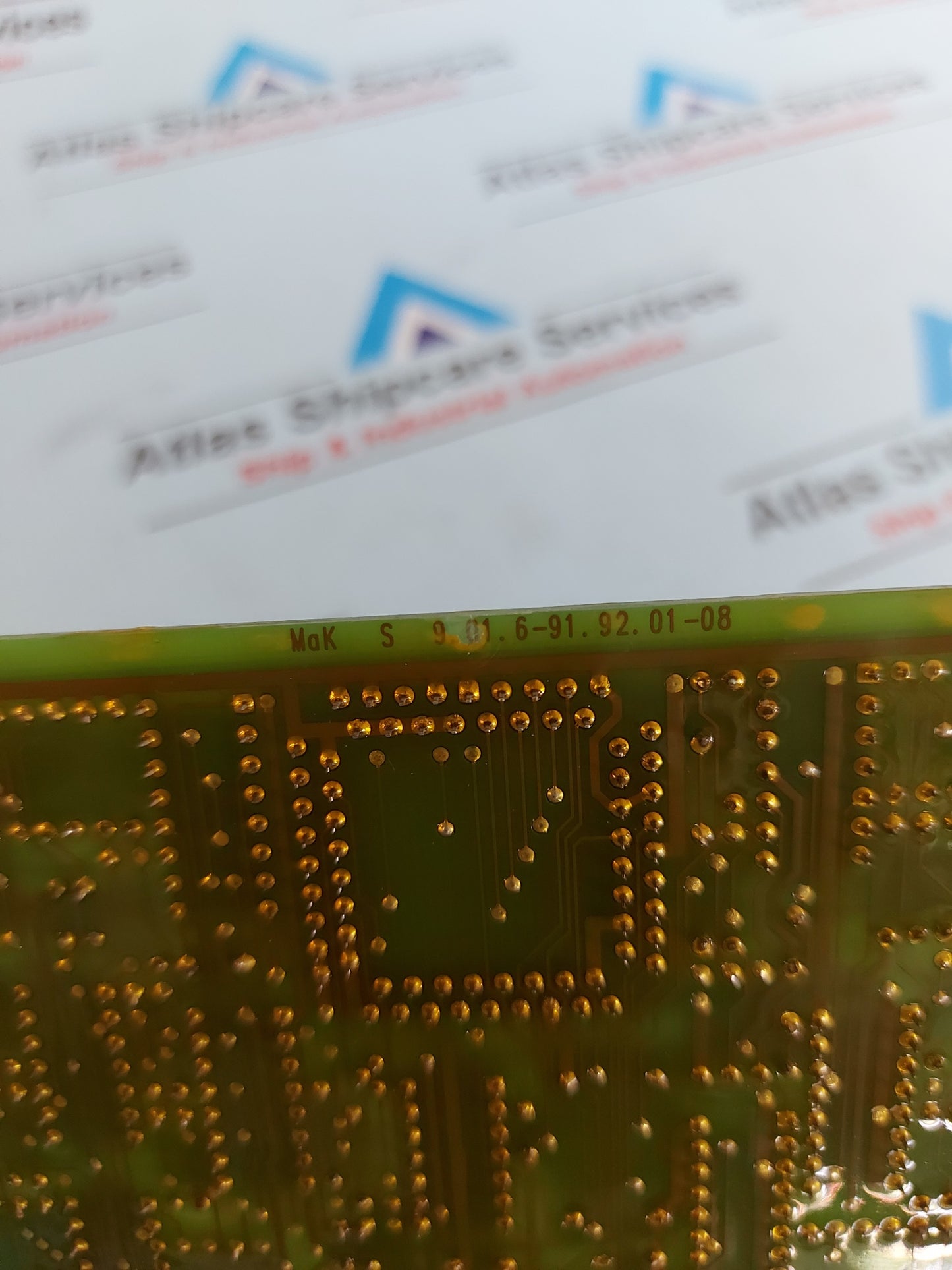 MAK 9.01.7-91.92.00-08 SPEED I/O MODULE PCB CARD