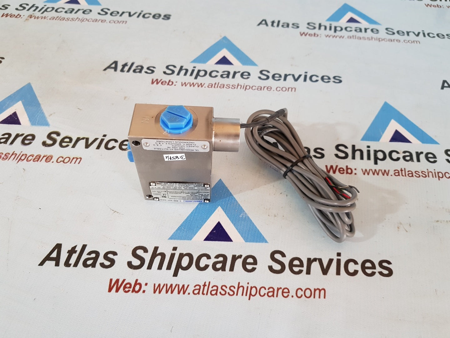 MALEMA SENSORS M-200X-S43-014 EXPLOSION PROOF ADJUSTABLE FLOW SWITCH