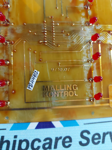 MALLING KONTROL 9710.07 PCB CARD