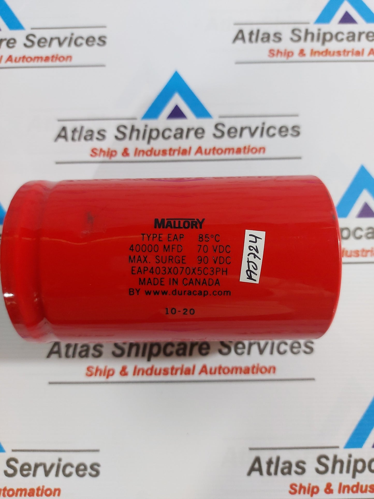 MALLORY EAP 40000 MFD 70VDC CAPACITOR