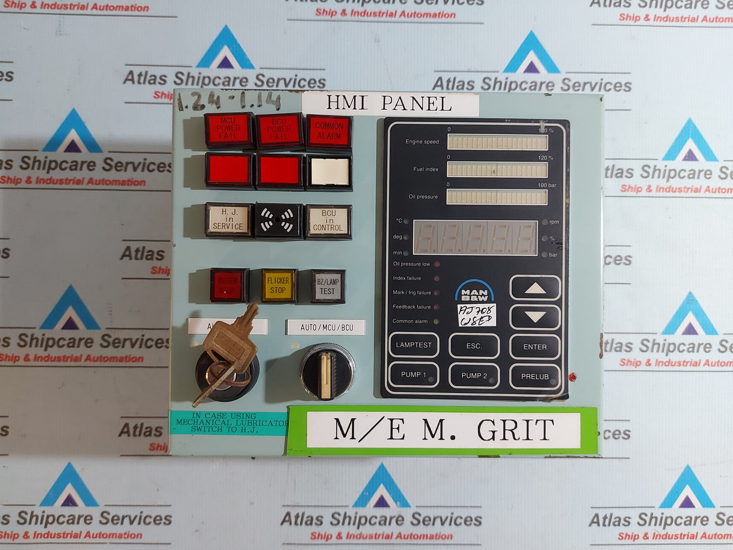 MAN B&W 3171197-4 HMI PANEL MODULE 5YB4603