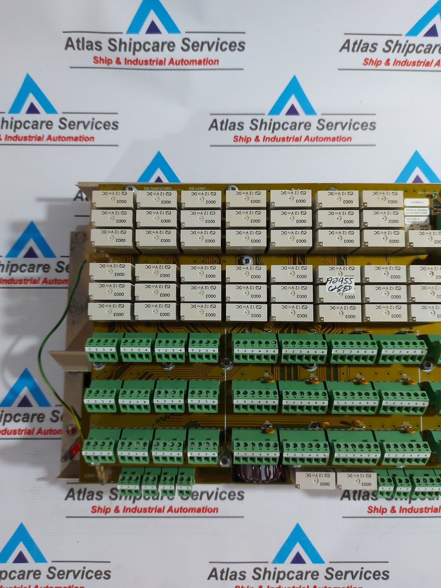 MAN B&W MAN DIESEL 14.0240.0 SWITCH BOARD UNIT MODULE REV 1.2