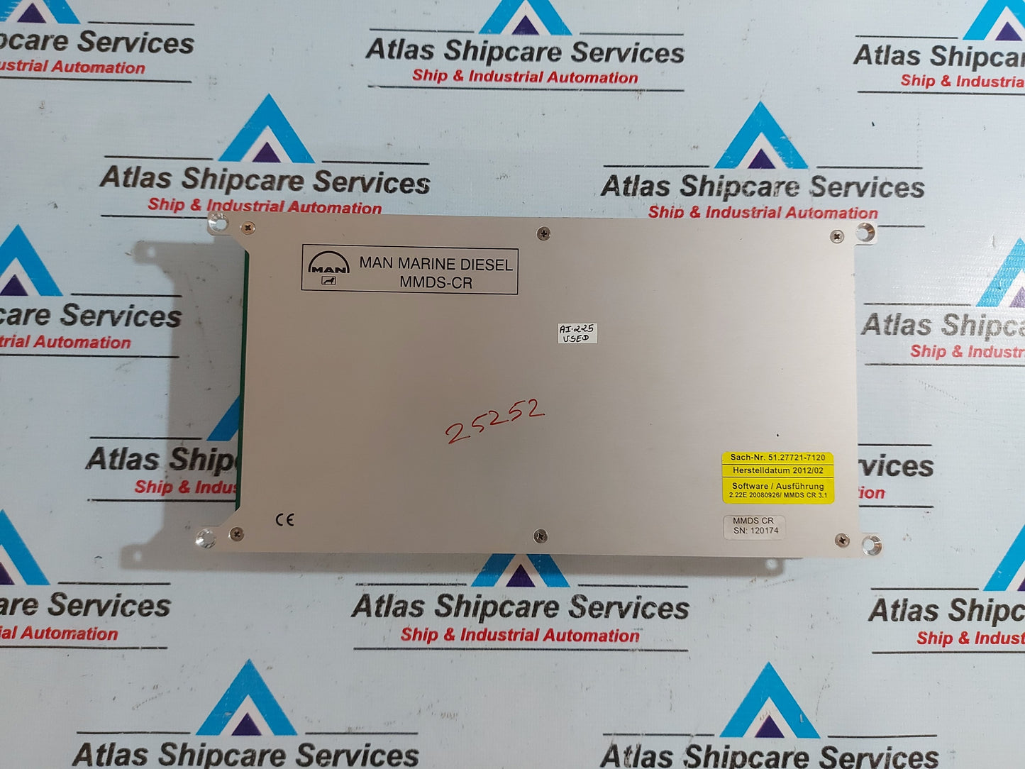 MAN MARINE DIESEL MMDS-CR 51.27721.7120