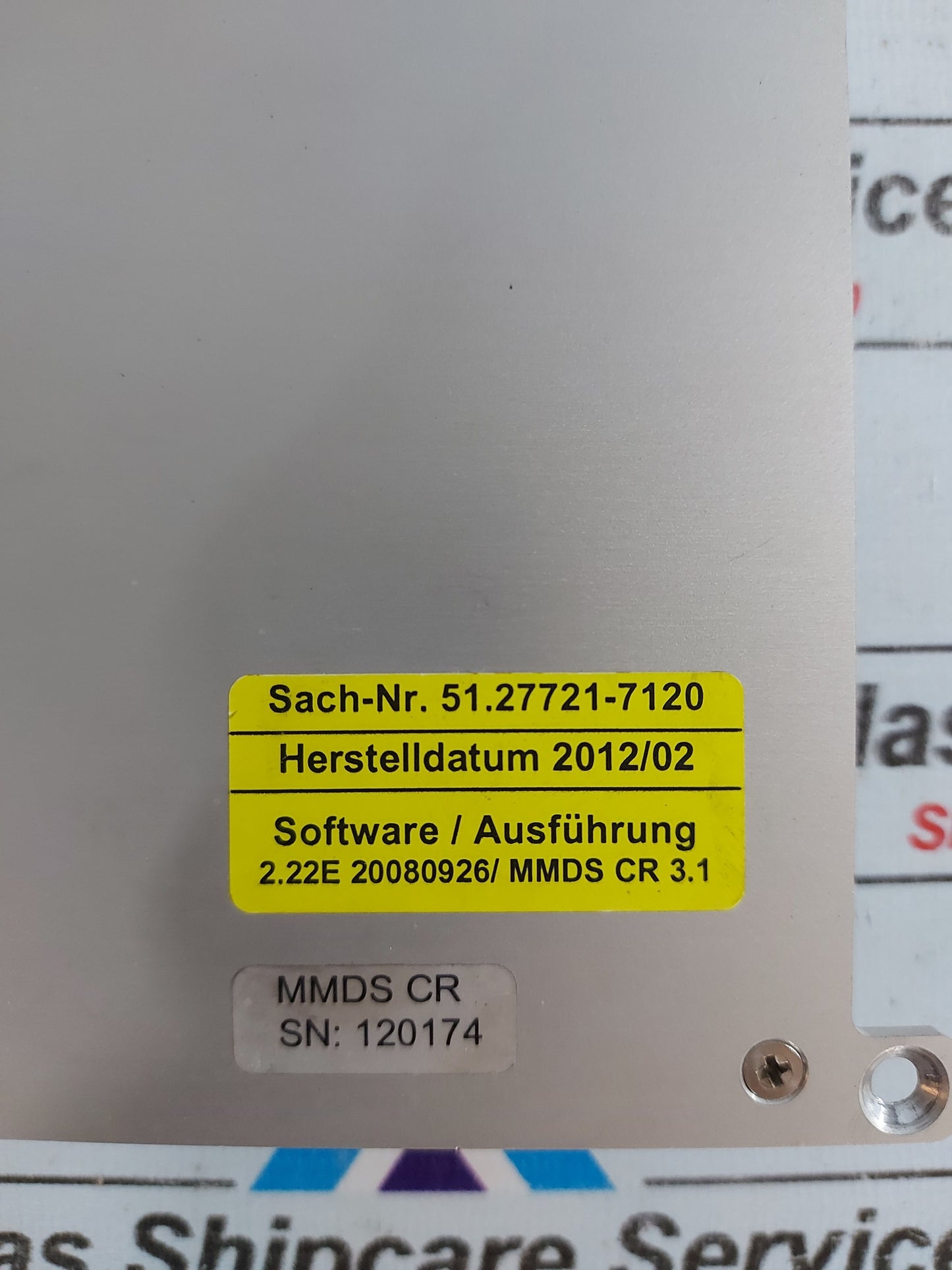 MAN MARINE DIESEL MMDS-CR 51.27721.7120