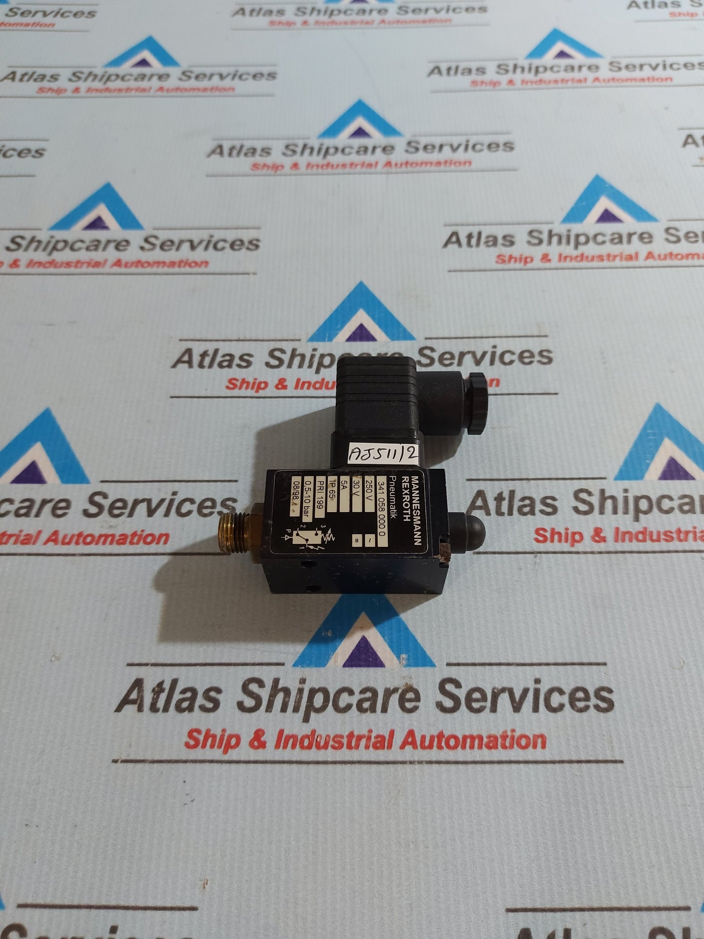 MANNESMANN REXROTH 341 058 000 0 PNEUMATIK PRESSURE SWITCH