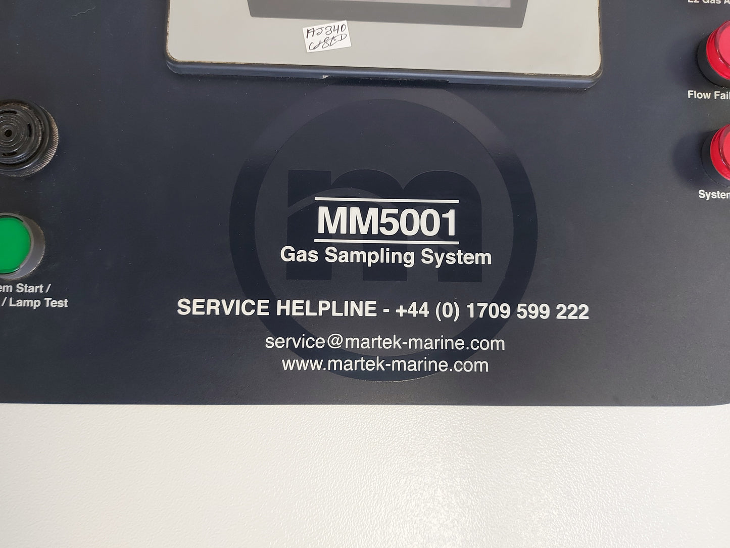 MARTEK MARINE MM5001 GAS SAMPLING SYSTEM