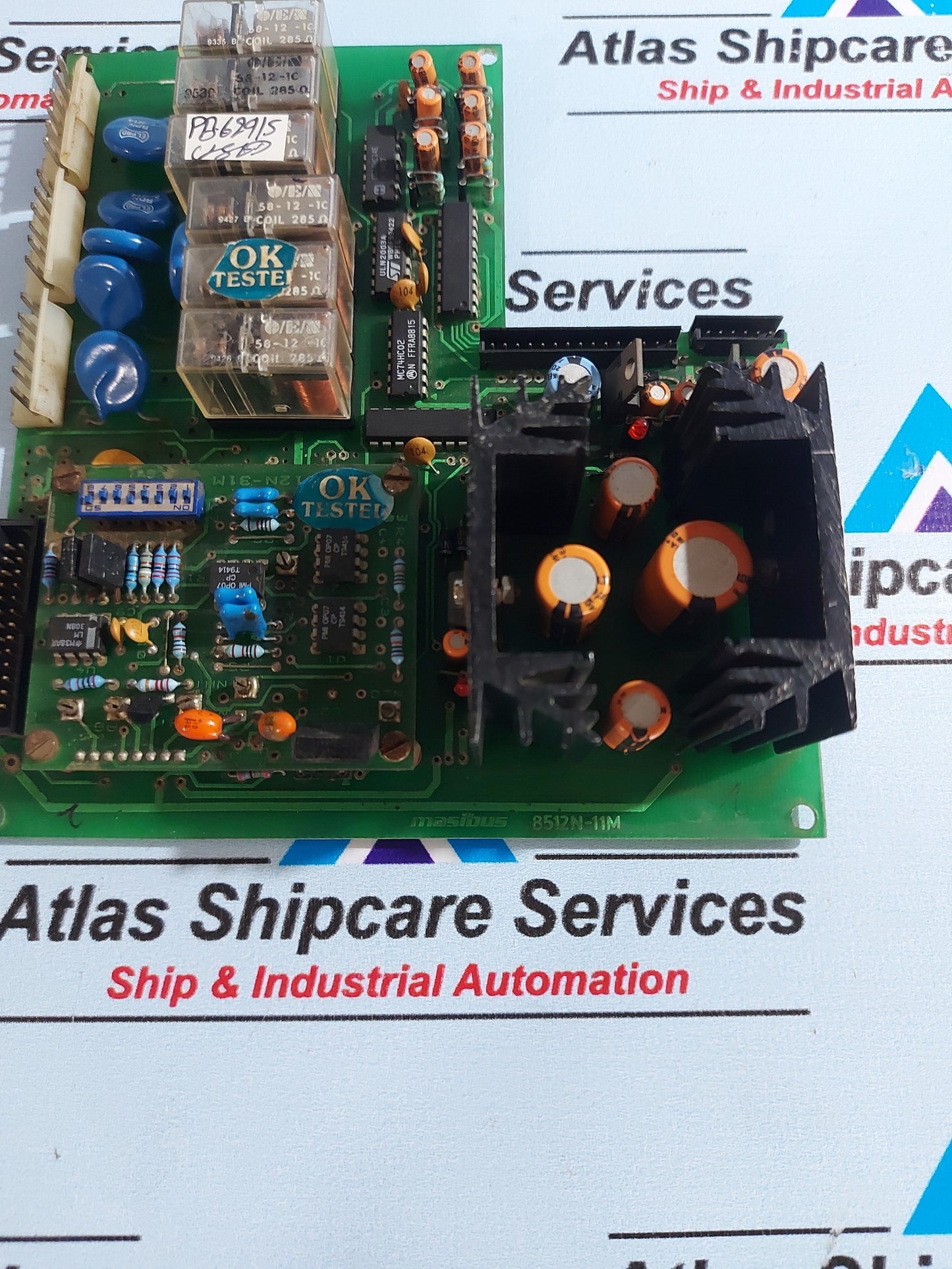 MASIBUS 8512N-11M PCB CARD