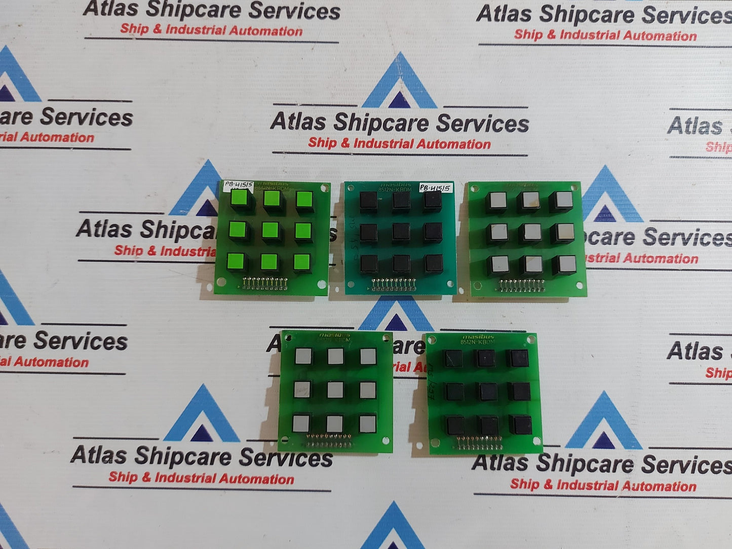 MASIBUS 8512N-KBDM PCB CARD