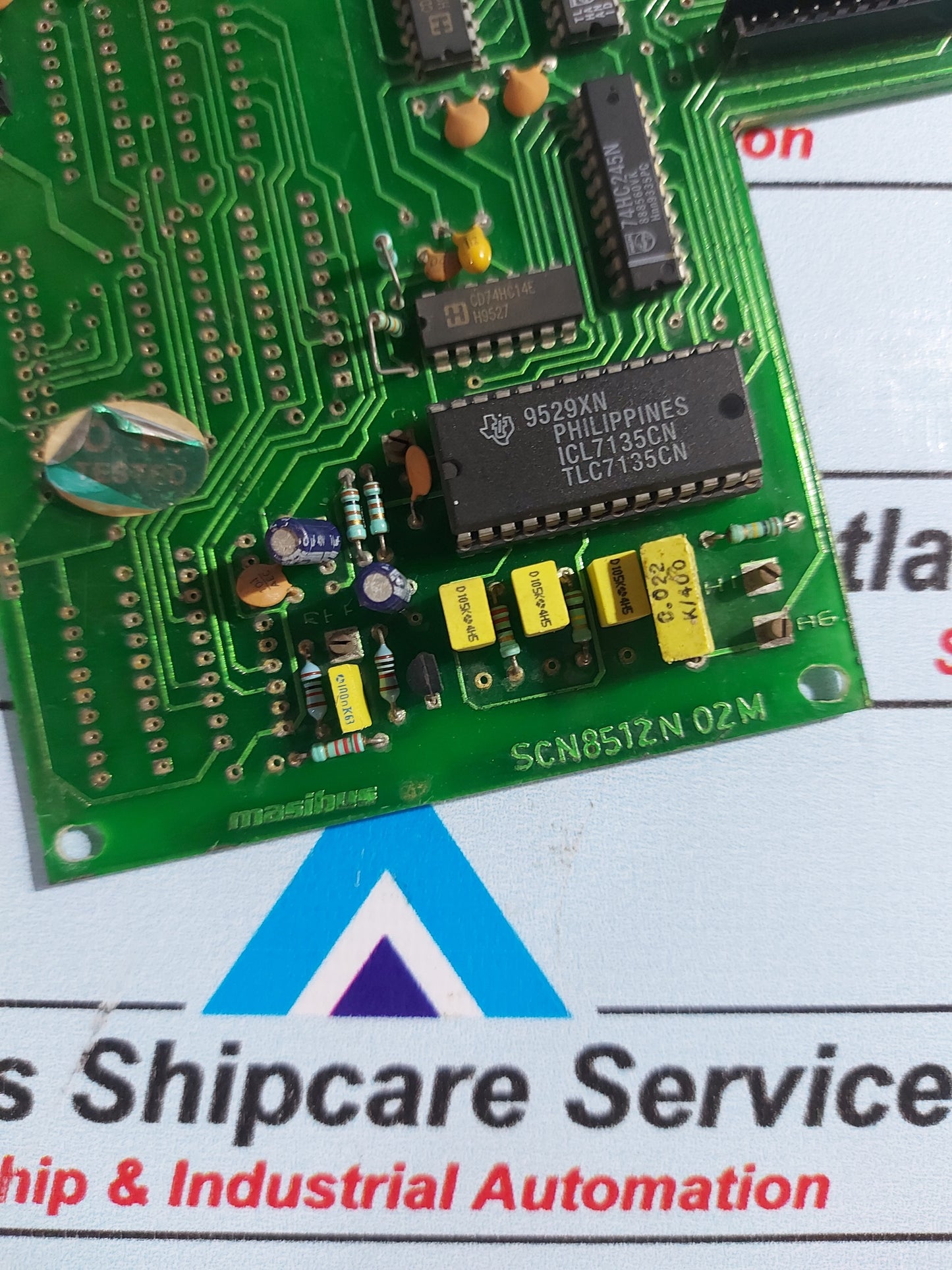 MASIBUS SCN8512N02M PCB CARD