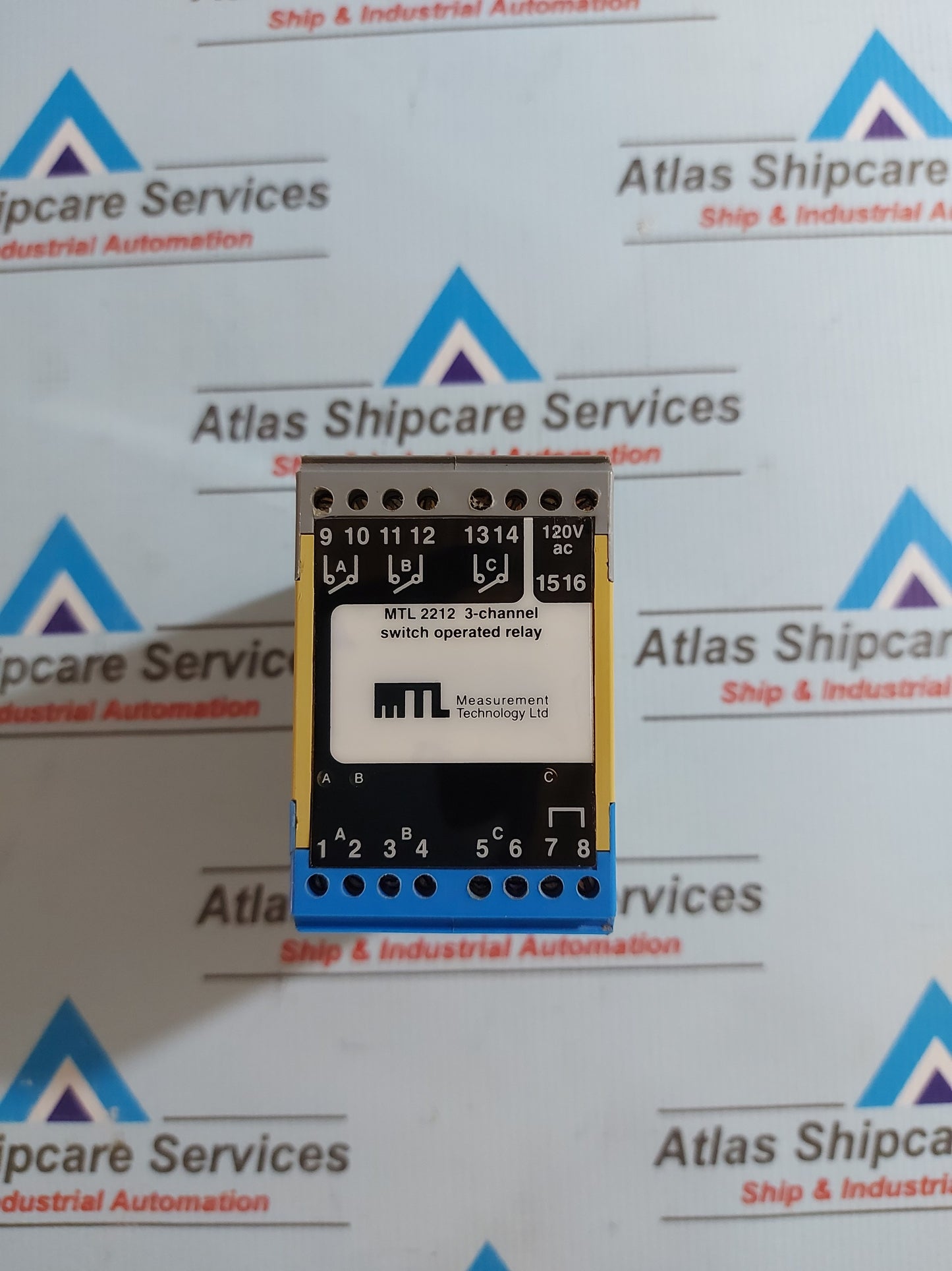 MEASUREMENT TECHNOLOGY MTL 2213 3-CHANNEL SWITCH OPERATED RELAY