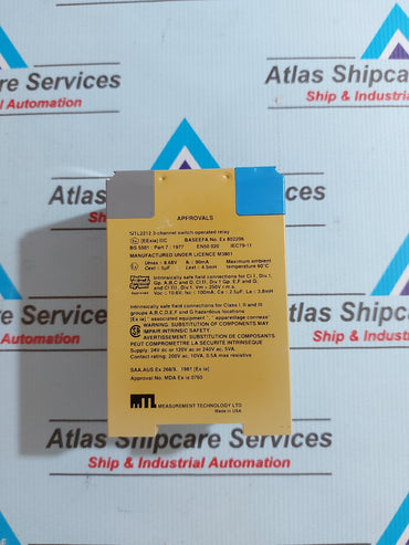 MEASUREMENT TECHNOLOGY MTL 2213 3-CHANNEL SWITCH OPERATED RELAY