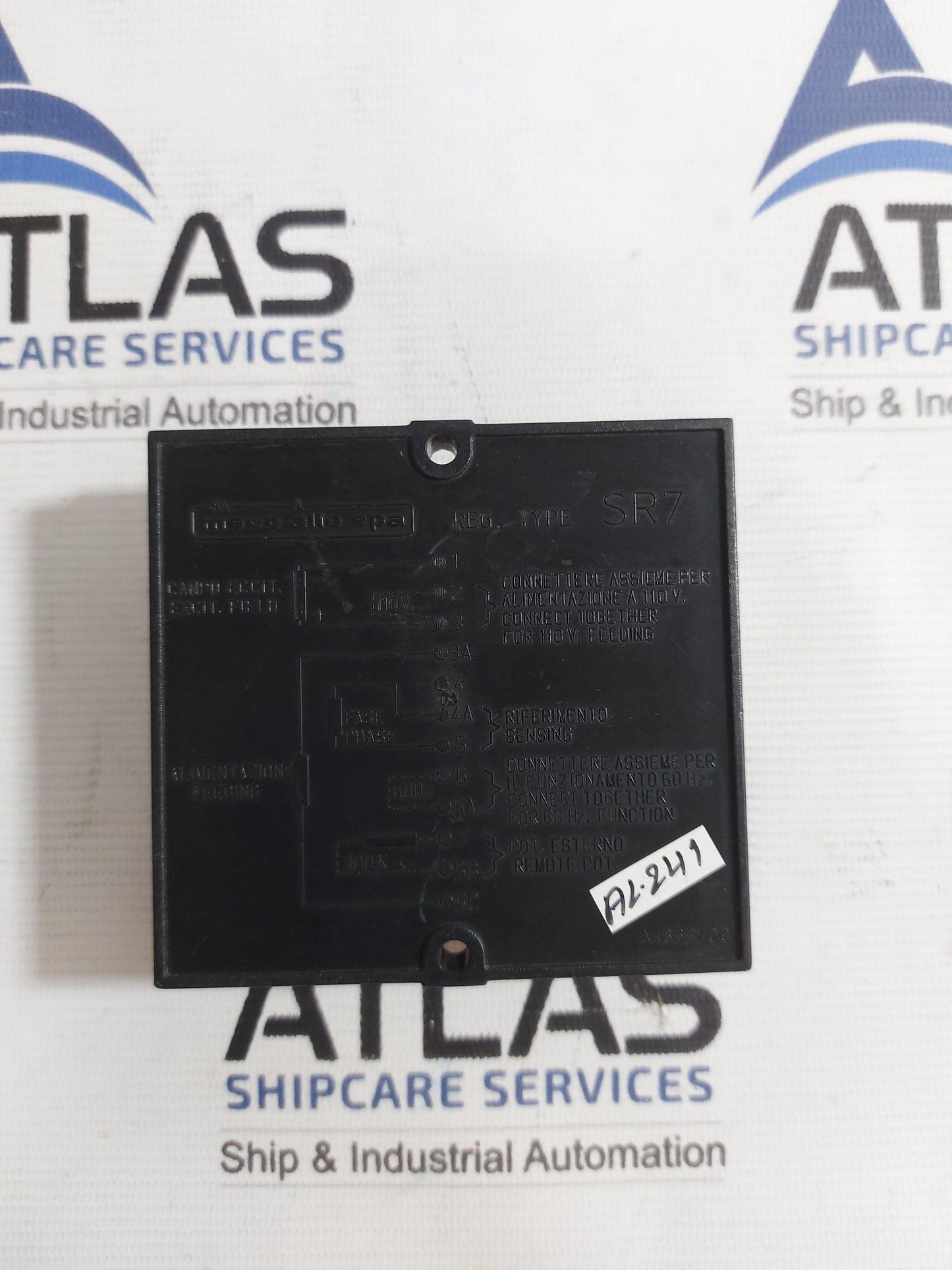 MECC ALTE SR7-2G AUTOMATIC VOLTAGE REGULATOR