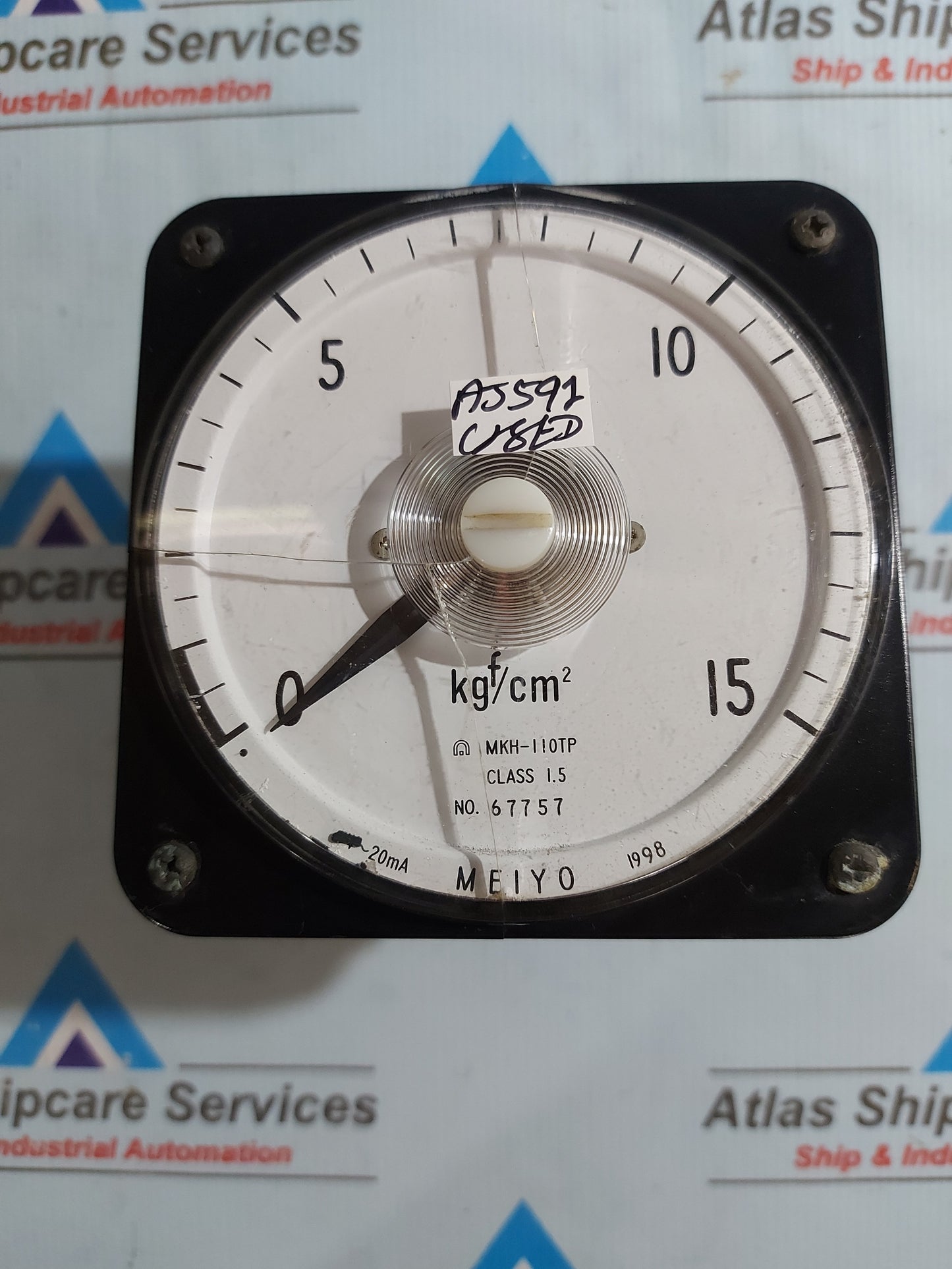 MEIYO MKH-110TP PRESSURE INDICATOR 0-15 Kgf/cm2