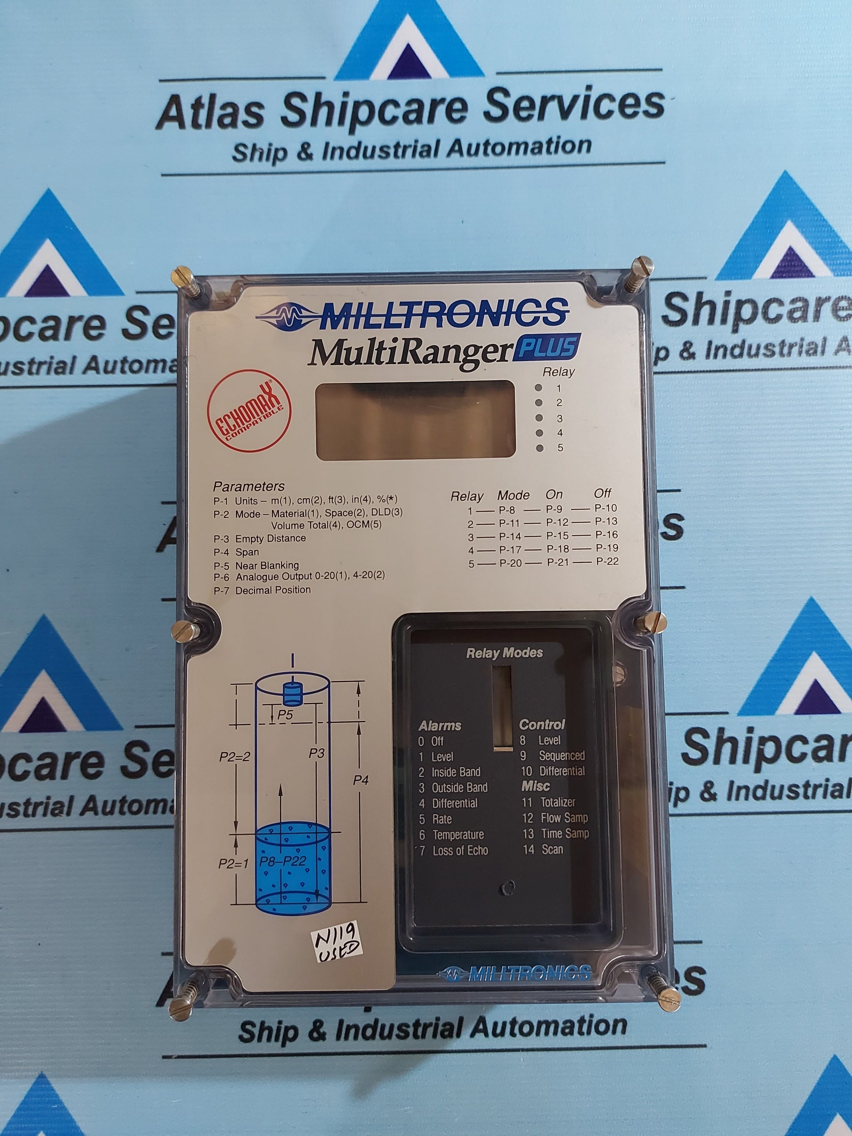 MILLTRONICS MULTIRANGER PLUS Atlas Shipcare Services
