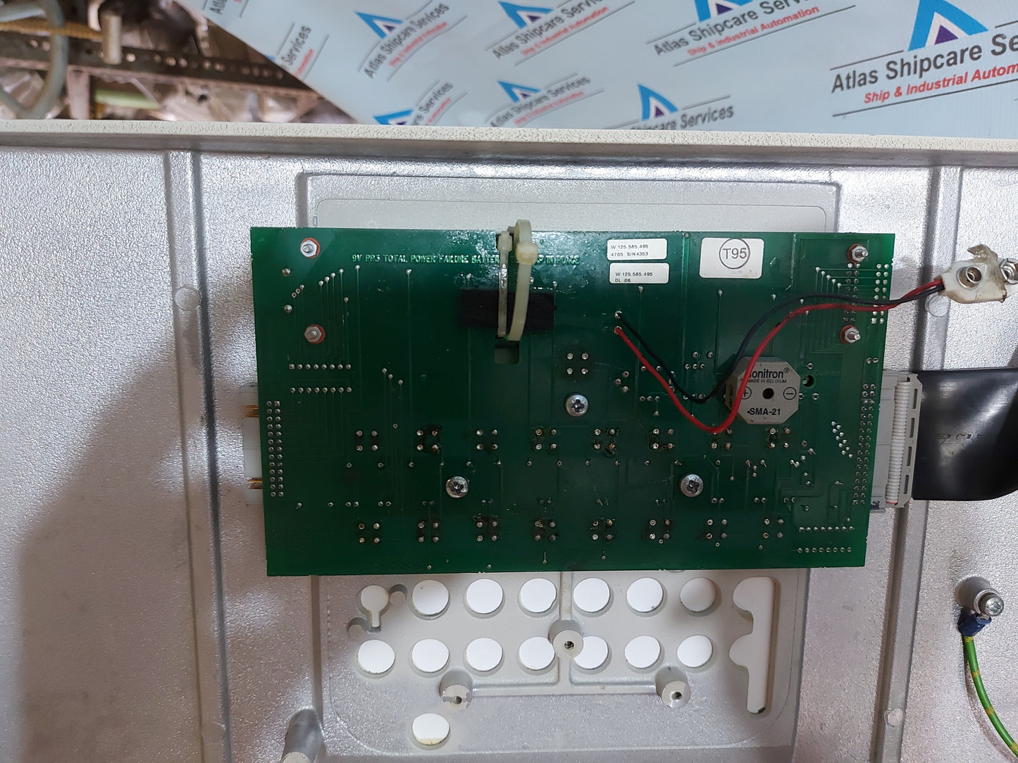 MINERVA MARINE T1008 FIRE ALARM CONTROL PANEL