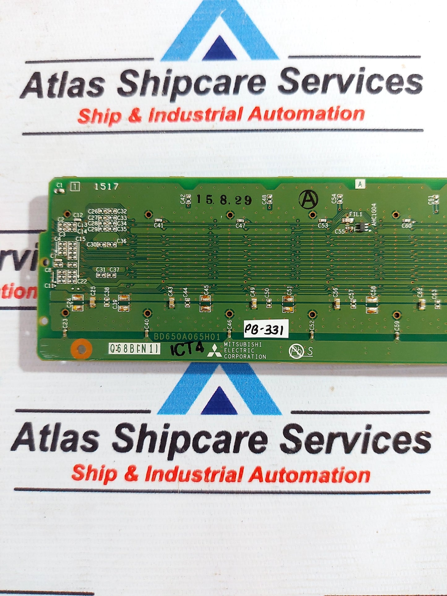 MITSUBISHI Q68B(N1) EXTENSION BASE UNIT MELSEC-Q 8 SLOT PB331
