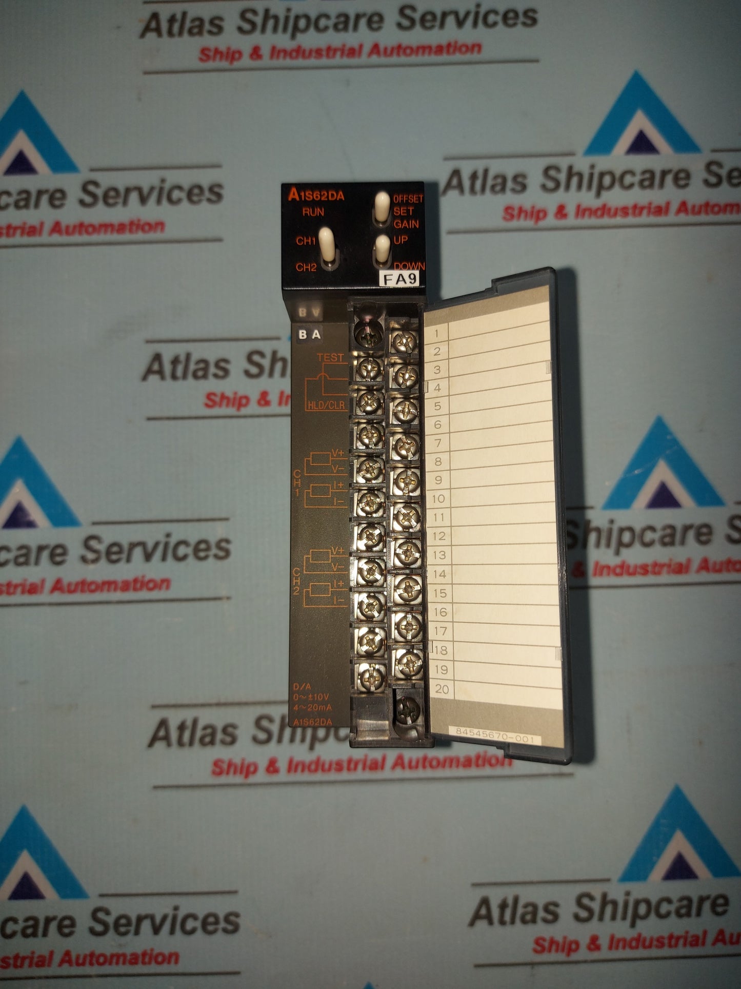 MITSUBISHI A1S62DA D/A CONVERTER UNIT