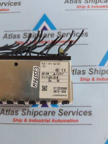 MITSUBISHI AE-SW AX-10-W AUXILIARY SWITCH