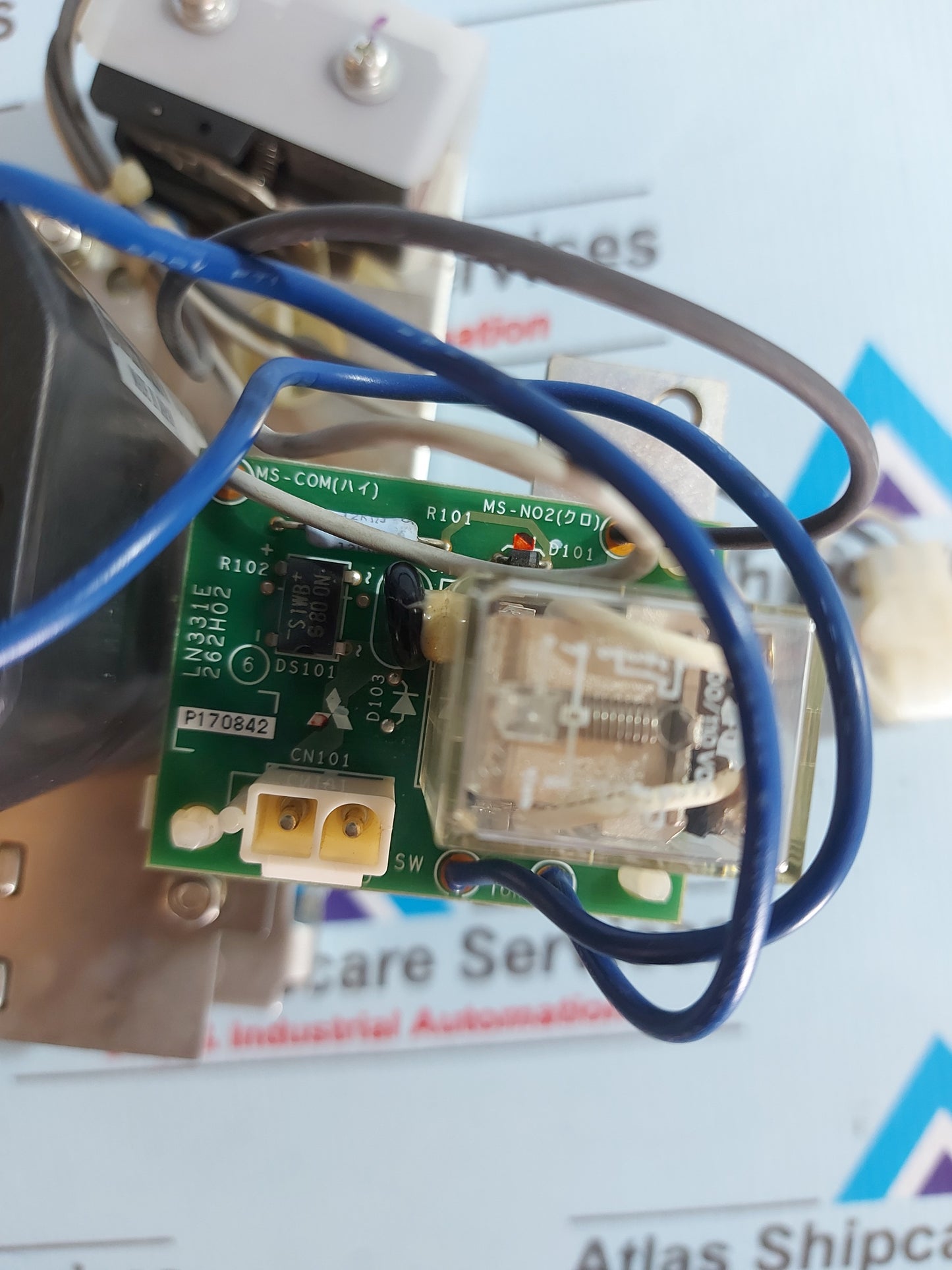MITSUBISHI AE-SW MD-AD250-W MOTOR CHARGING DEVICE 200-250V AC/DC