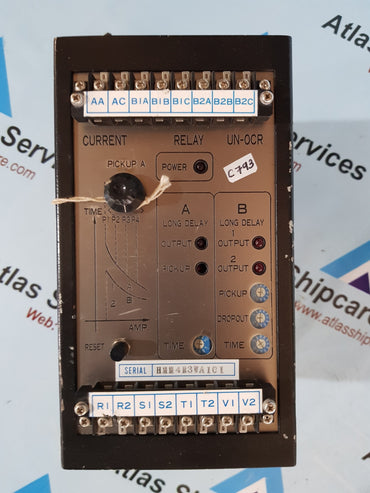 MITSUBISHI ELECTRIC UN-OCR CURRENT RELAY CONTROLLER