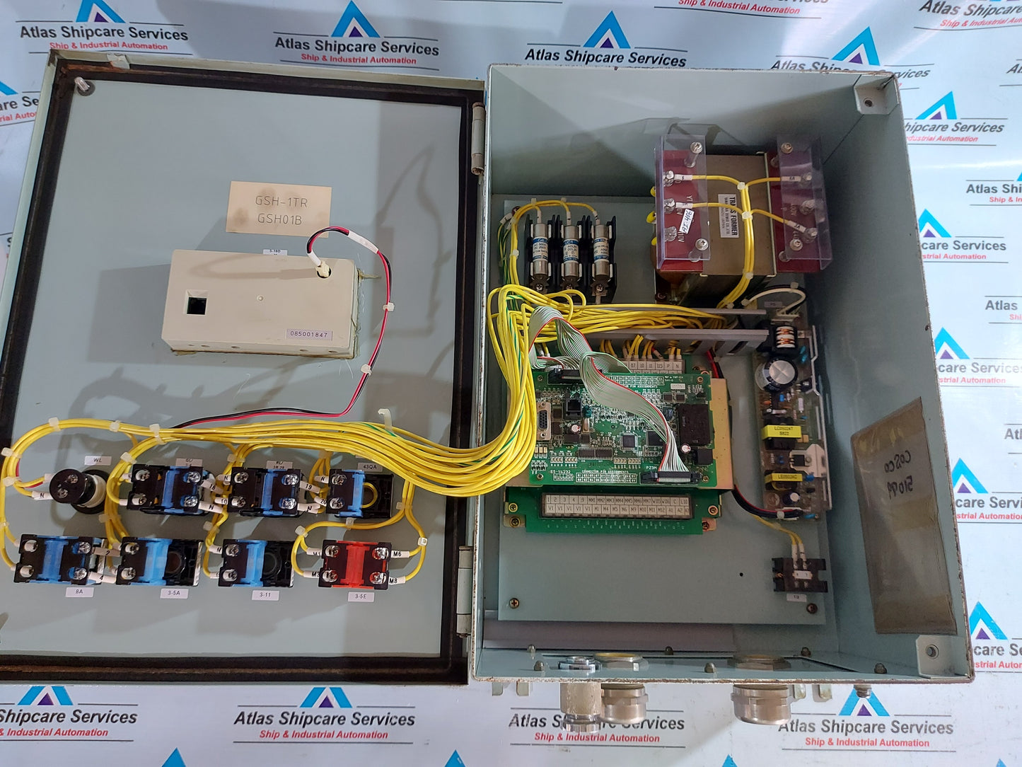 MITSUBISHI KAKOKI KAISHA A-1004348 HEAVY FUEL OIL PURIFIER AUTO CONT PANEL