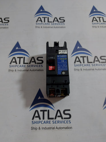 MITSUBISHI NF30-SP NO-FUSE BREAKER 2 POLE 10A