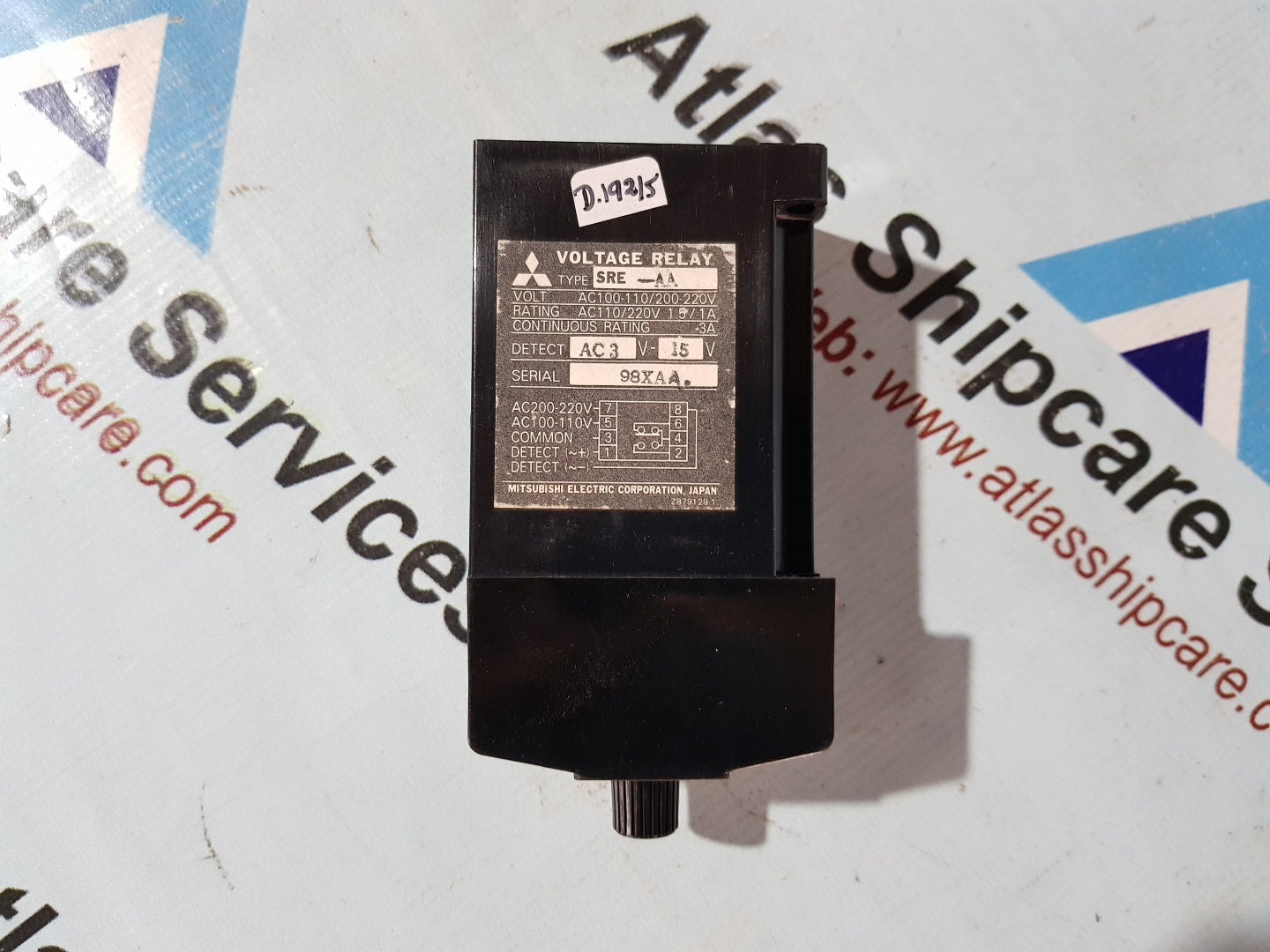 MITSUBISHI SRE-AA VOLTAGE RELAY