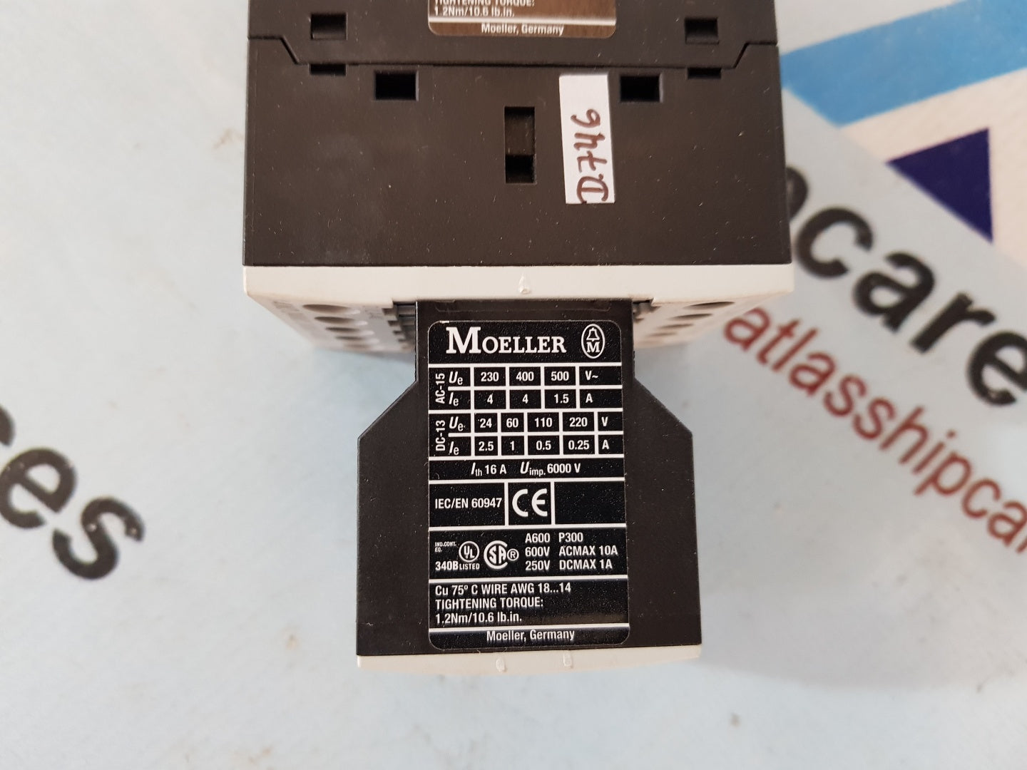 MOELLER DIL A-XHI04 AUXILIARY CONTACT