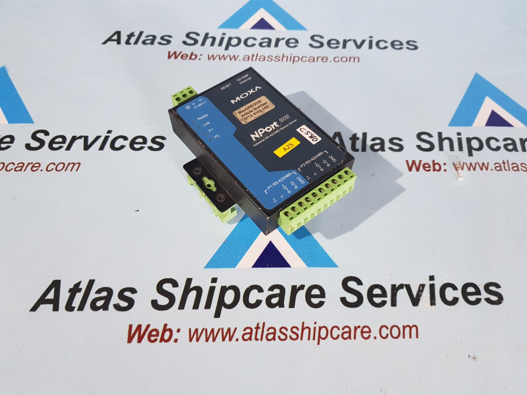 MOXA NPORT 5232-T DEVICE SERVER – Atlas Shipcare Services