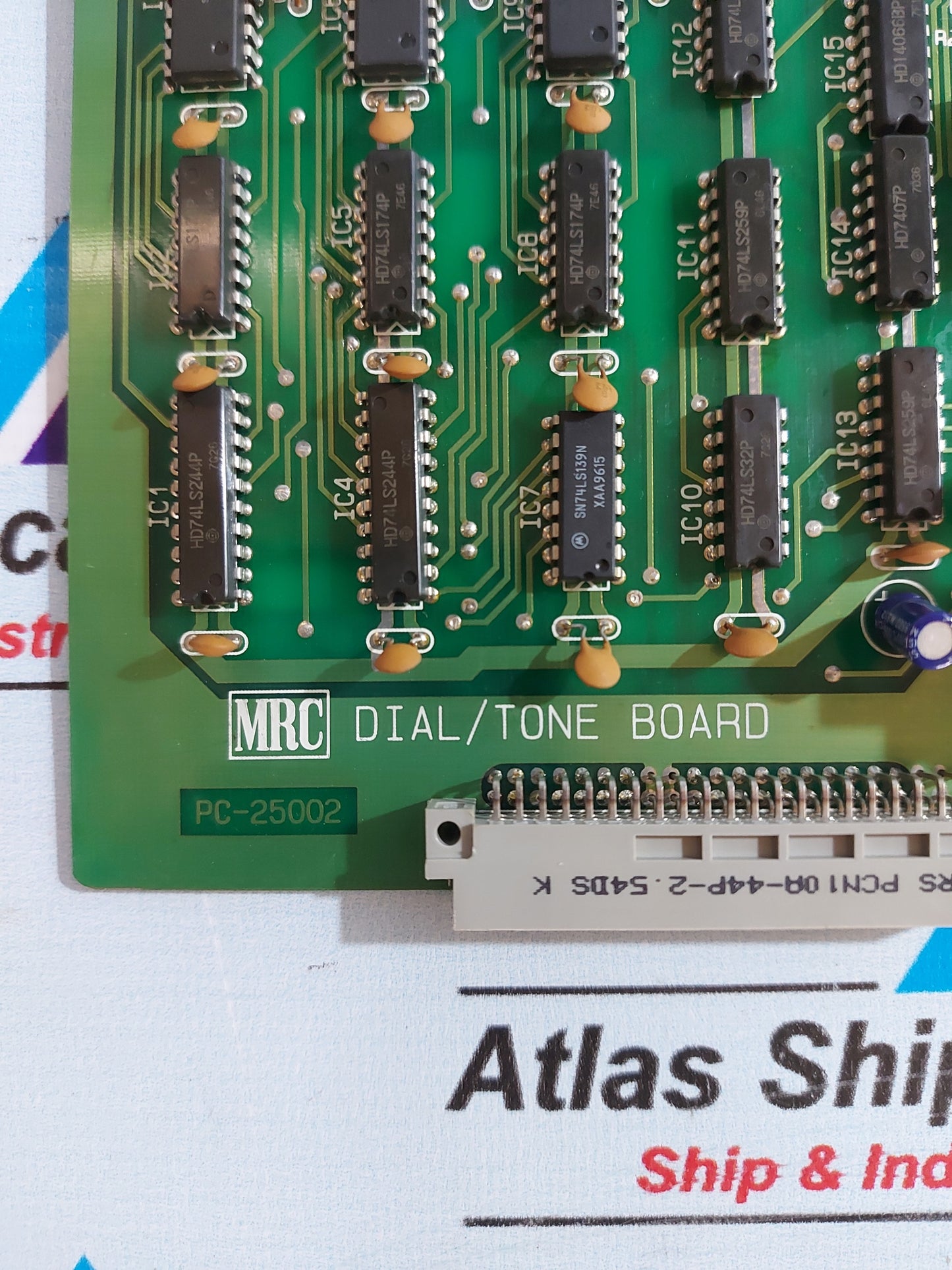 MRC AUTO EXCHANGER SYSTEM MODEL MCX-1040A DIAL-TONE BOARD PC-25002