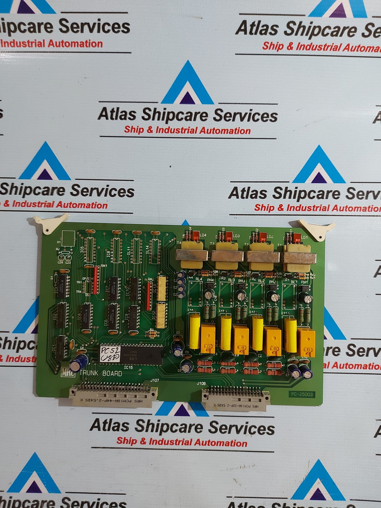 MRC AUTO EXCHANGER SYSTEM MODEL MCX-1040A TRUNK BOARD PC-25003