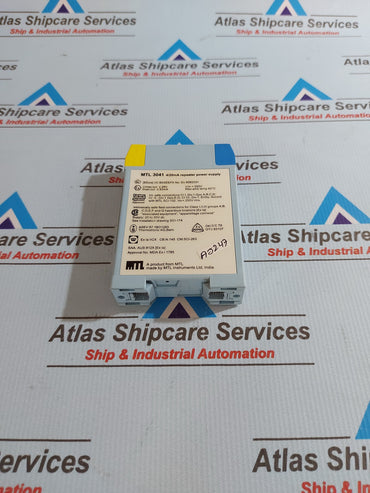 MTL INSTRUMENTS MTL 3041 4/20mA REPEATER POWER SUPPLY