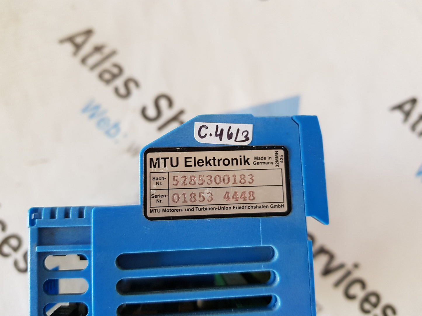 MTU ELEKTRONIK 5285300183 MODULE