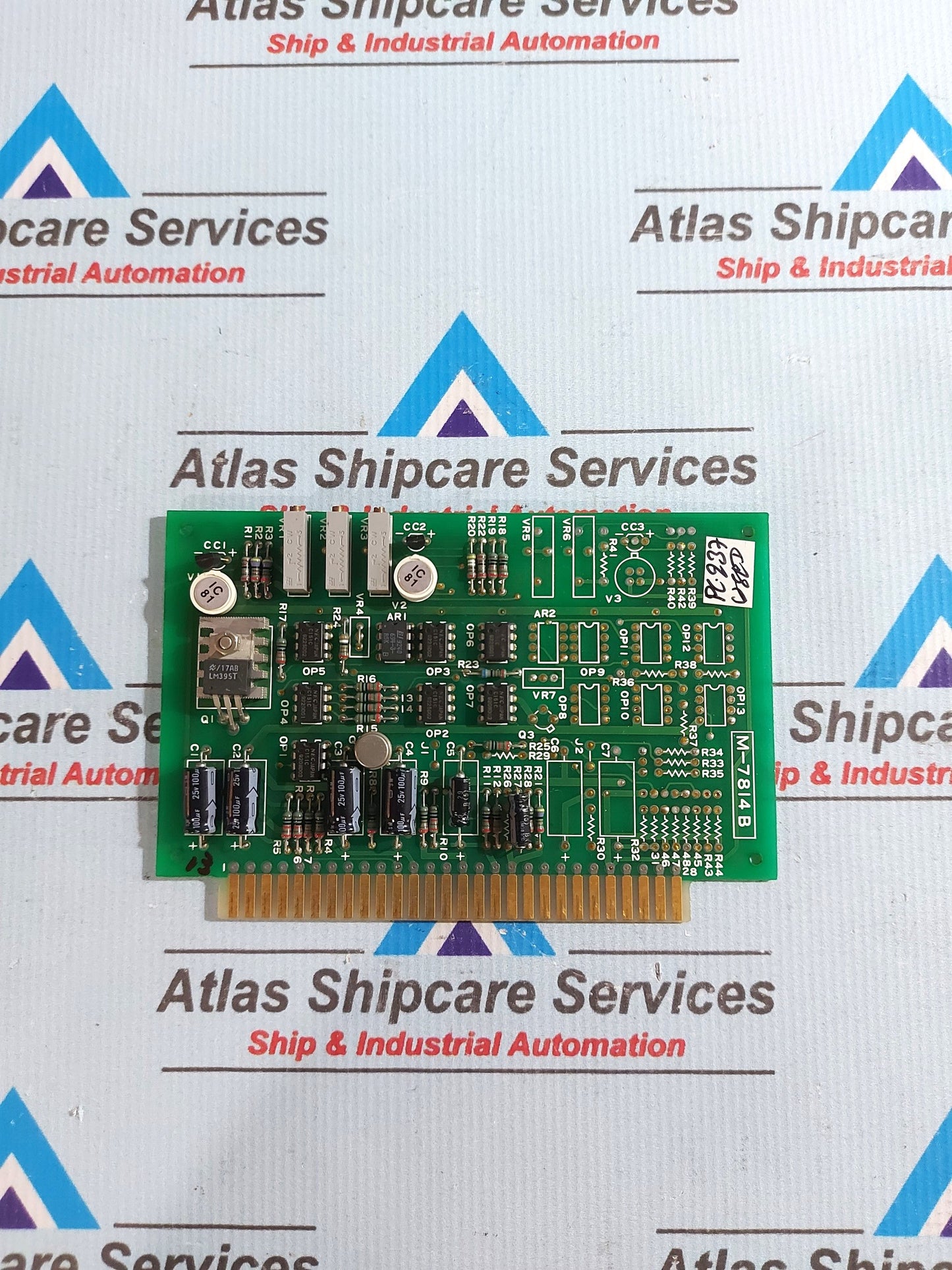 MUSASINO M-7814B BALLAST TANK LEVEL GAUGE PCB CARD