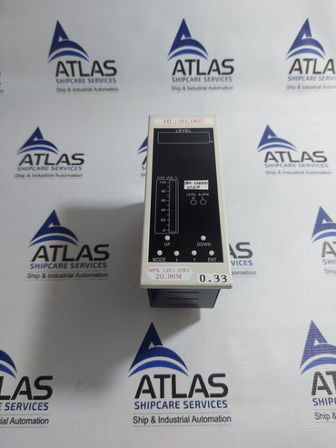 MUSASINO MEW-143-1-F LEVEL & TEMPERATURE DISPLAY ALARM MODULE